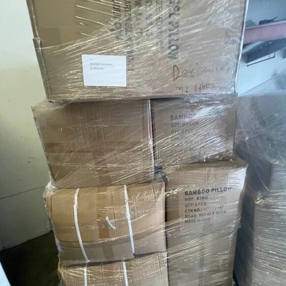 7 pcs Sophia Modern & Contemporary Polyester Box Stitch Floral C - Picture 4 of 7